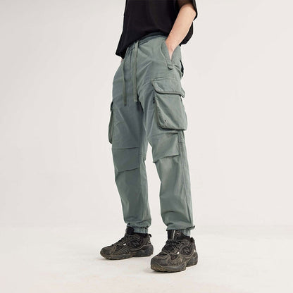 Men’s Vintage Washed Cargo Utility Pants