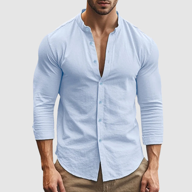 Roberto Russo Breezy Linen Shirt