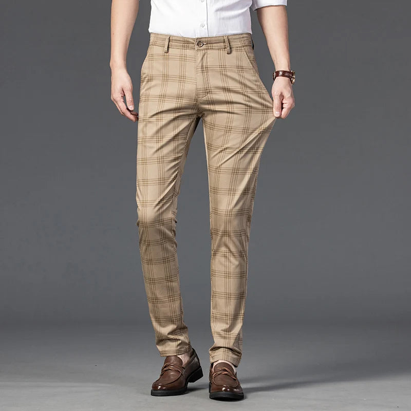 Roberto Russo Marston Plaid Pants