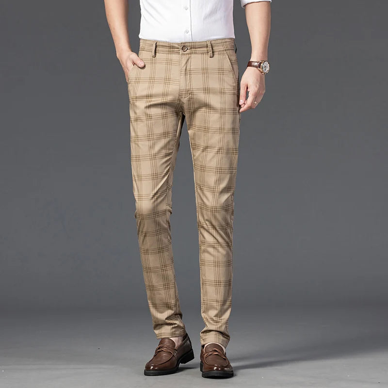 Roberto Russo Marston Plaid Pants