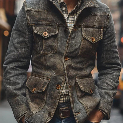 Roberto Russo Rustic Denim Jacket