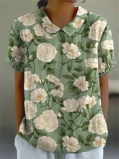 Weekend Poised Blouse - Loose Fit