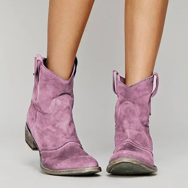Paloma | Vintage western ankle boots