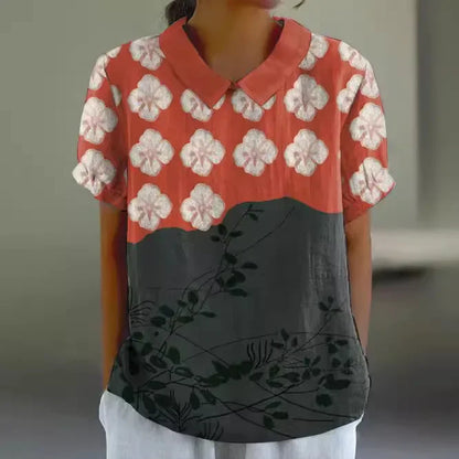 Weekend Poised Blouse - Loose Fit