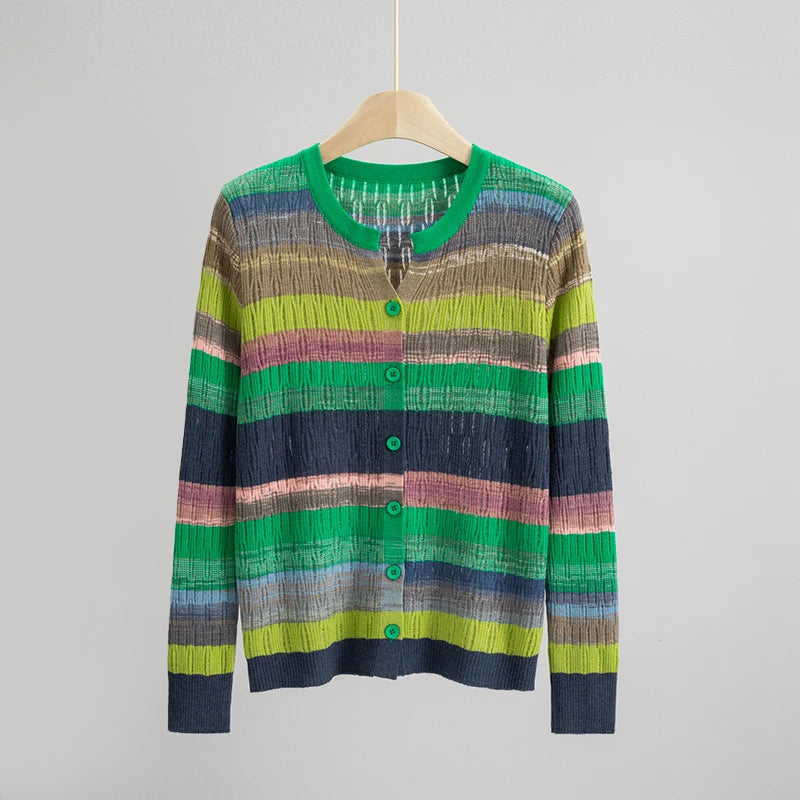 Sofia Amoretti Arcobaleno Knit Cardigan