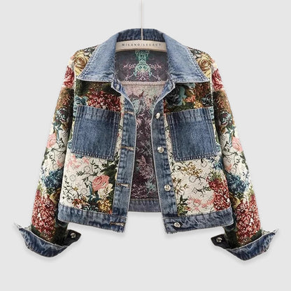 Sofia Amoretti Blossom Denim Jacket