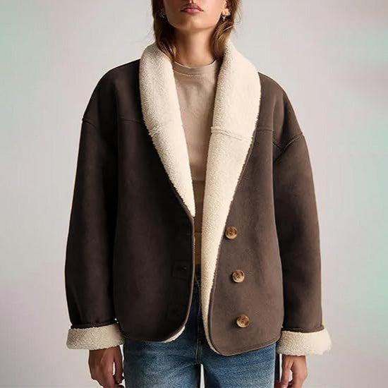 Sofia Amoretti Suede Luxe Jacket