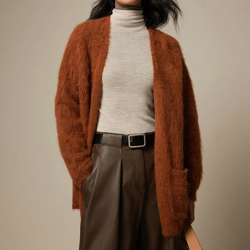 Sofia Amoretti Ultra Soft Alpaca Cardigan