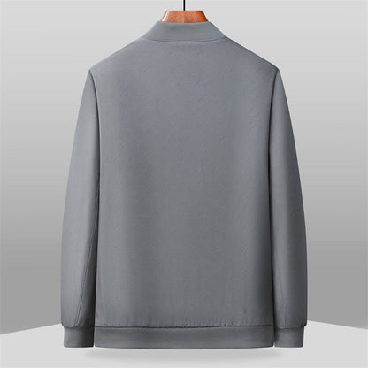 Steel Aura Bomber Jacket by Alessandro Veneti