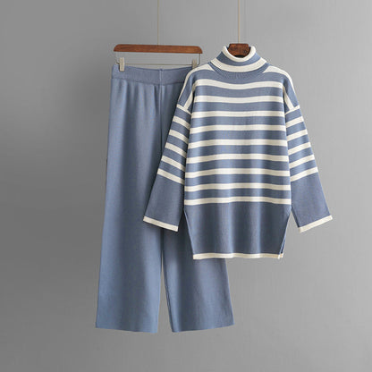 Striped Knit Set by Valentina Rossi