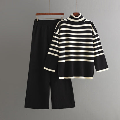Striped Knit Set by Valentina Rossi