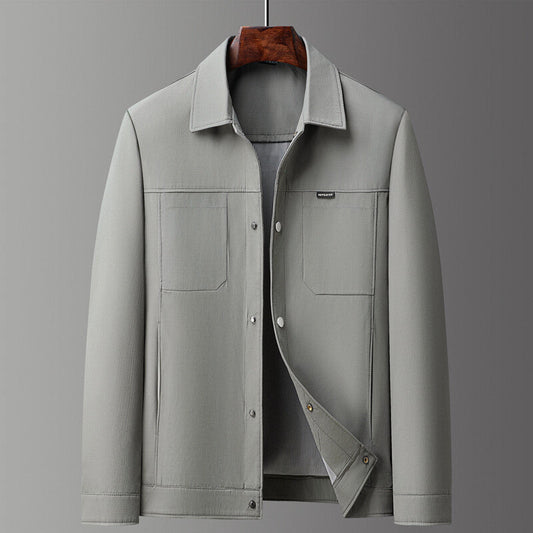 Tailored Luxury Smooth Finish Men’s Jacket
