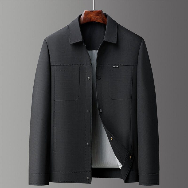 Tailored Luxury Smooth Finish Men’s Jacket