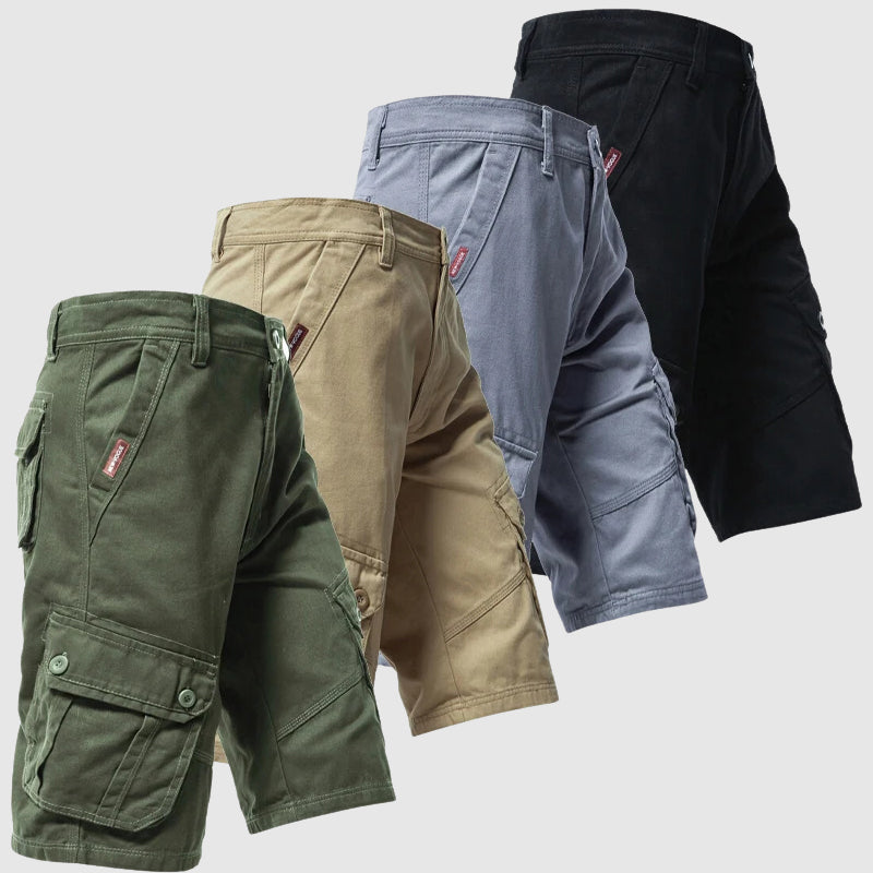Theodore Willow Cotton Cargo Shorts