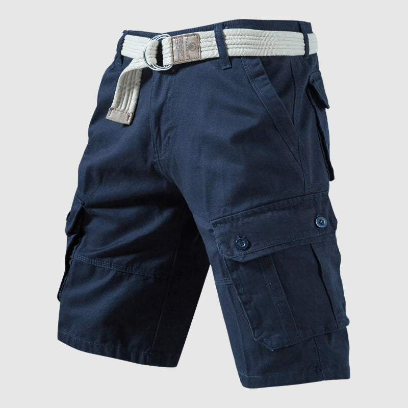 Theodore Willow Cotton Cargo Shorts