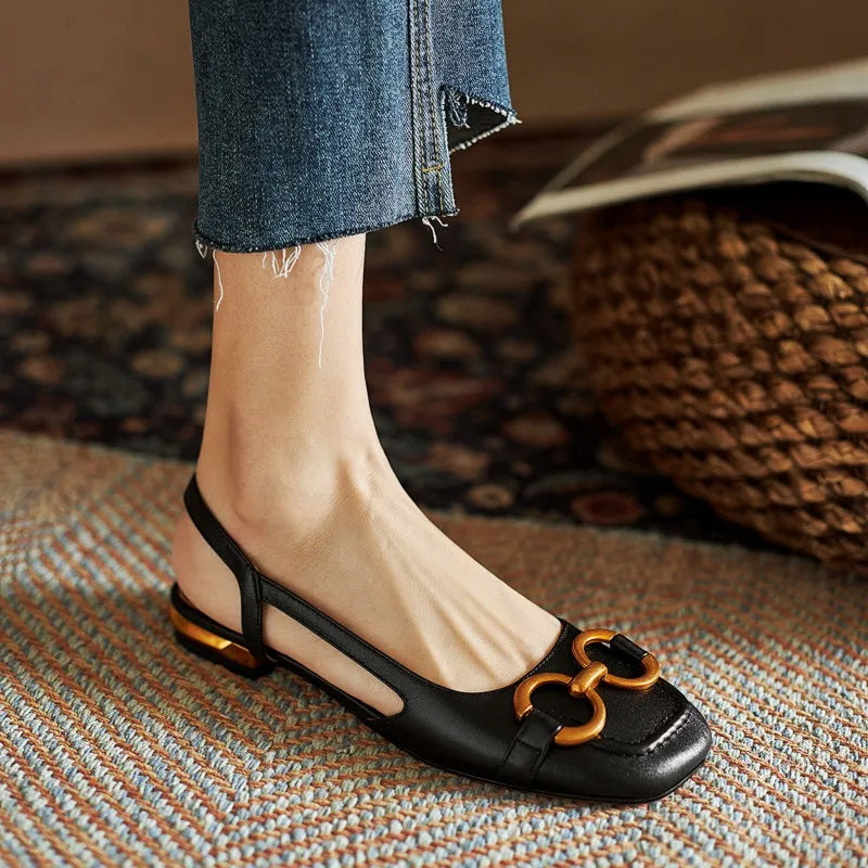 Valentina Rossi Belvì Slingback Flats