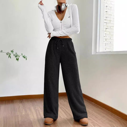 Valentina Rossi Fluffy Faux Fur Pants