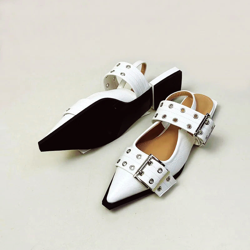 Valentina Rossi Pointed Sandals