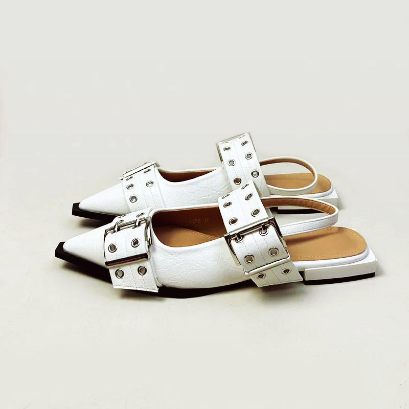 Valentina Rossi Pointed Sandals