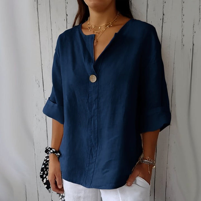Valentina Rossi Valence Linen Blouse