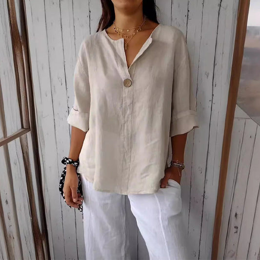 Valentina Rossi Valence Linen Blouse