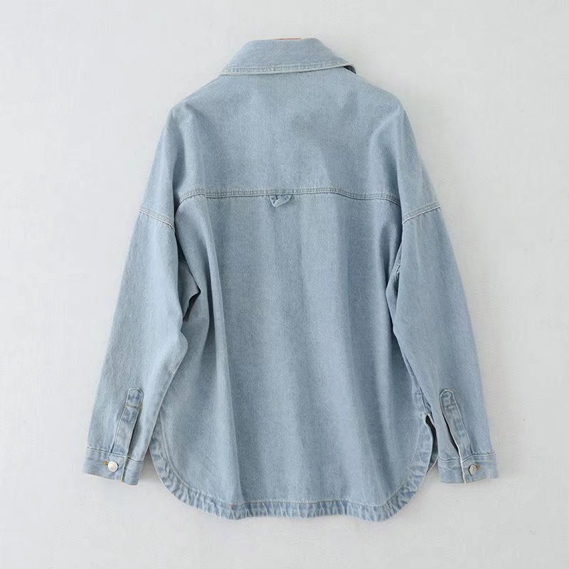 Valentina Rossi Washed Denim Jacket