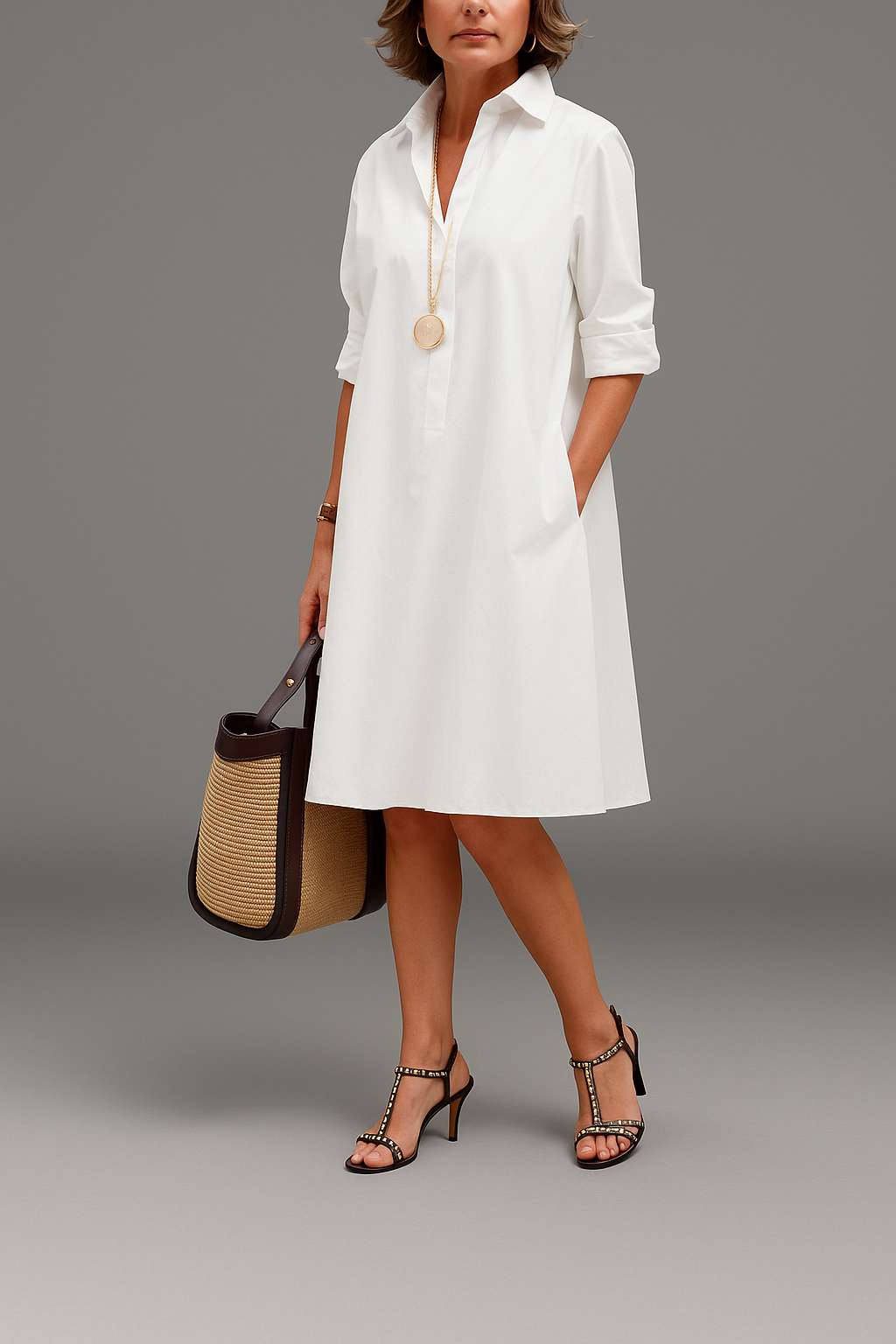 SANDRINE | ELEGANT CASUAL DRESS