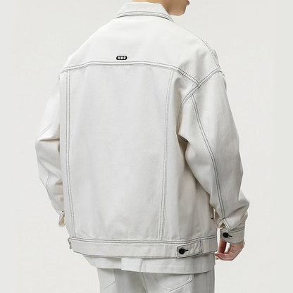 Lorenzo Vitali Retro Baggy Denim Jacket